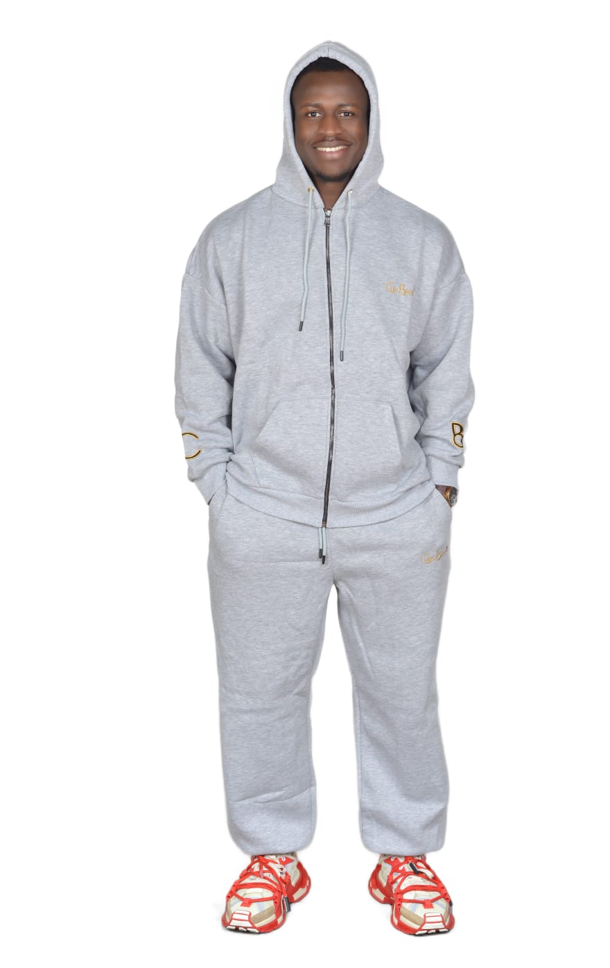 Unisex Zip Hooded Jogger Set