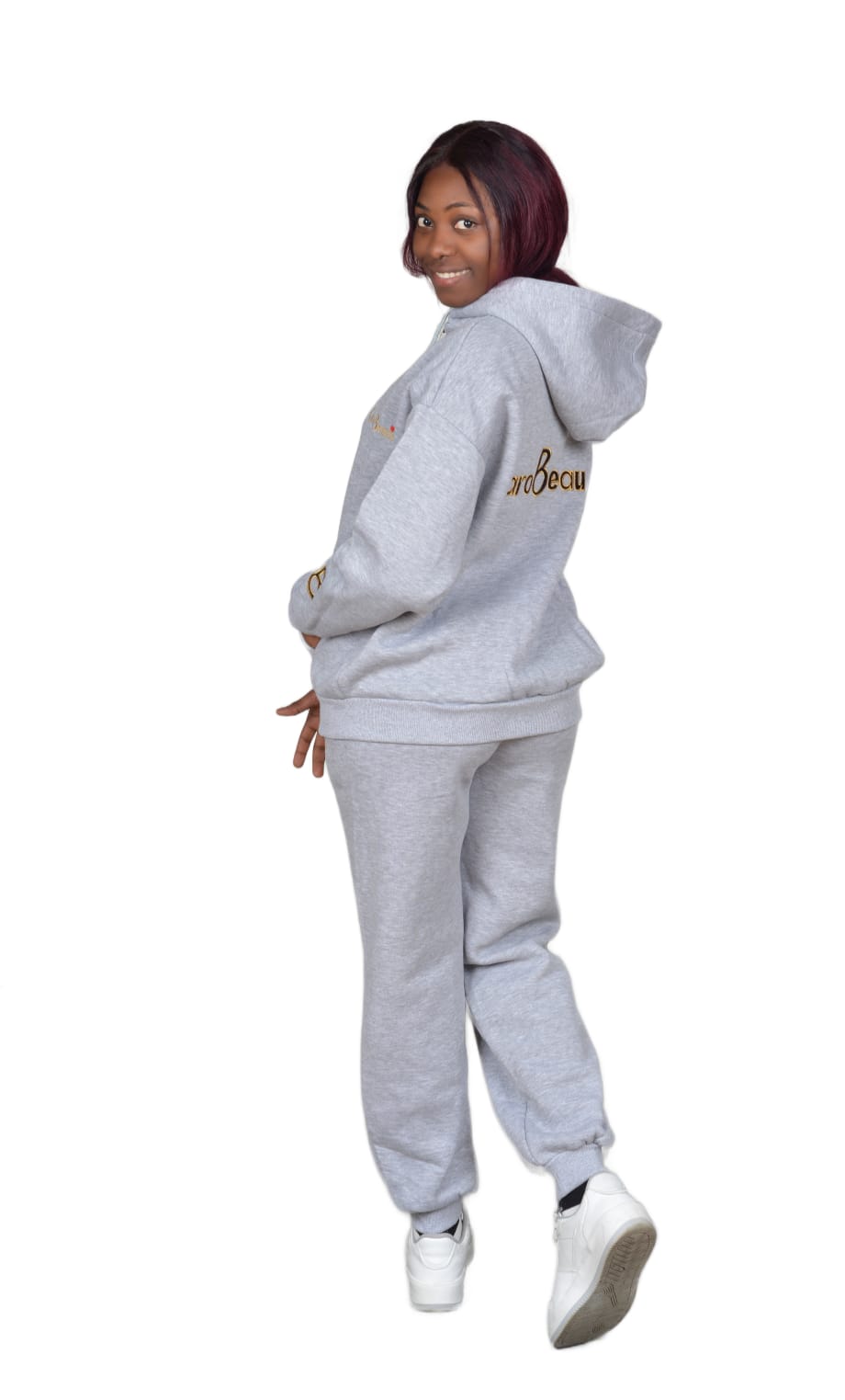 Unisex Zip Hooded Jogger Set