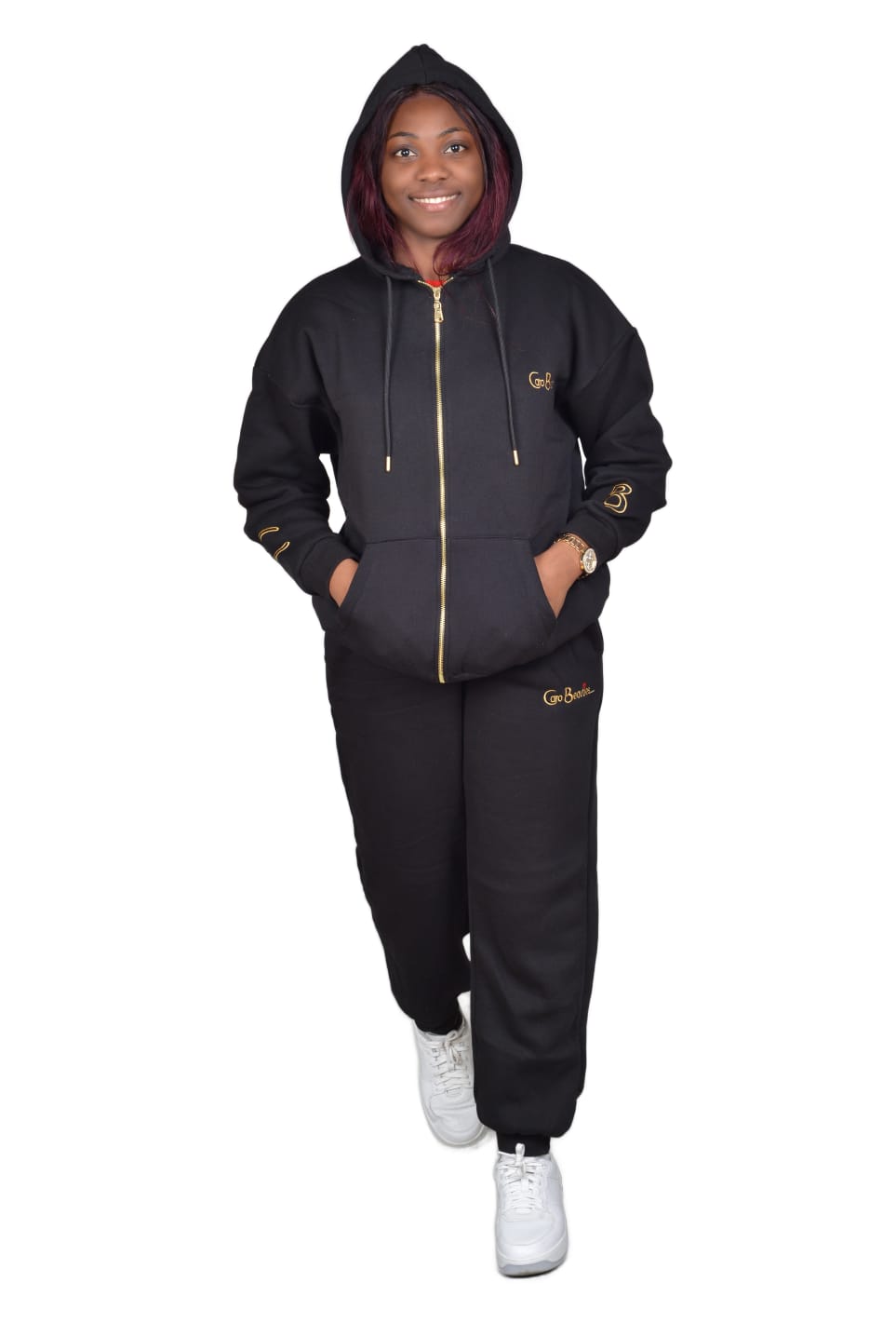 Unisex Zip Hooded Jogger Set